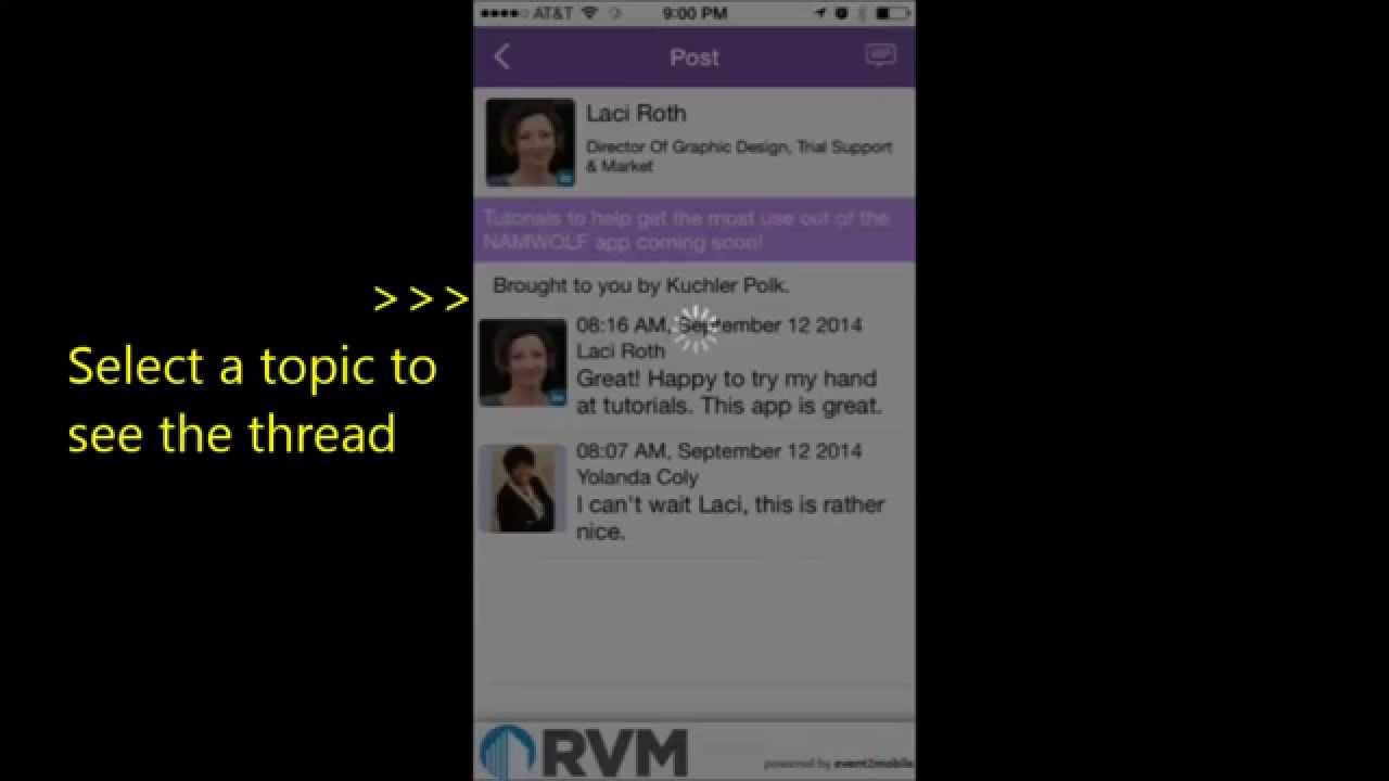 Making a New Discussion Thread with the Messages Feature