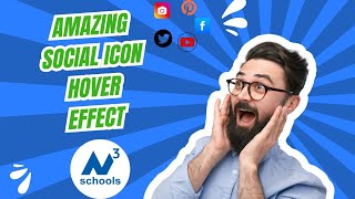 Social Icons Hover Effect