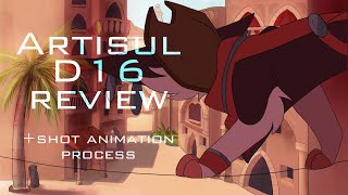 Shot Animation Process | Artisul D16 Review |