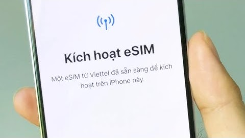 So sánh sim vật lý và esim