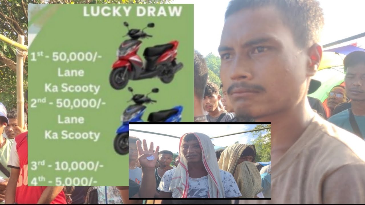 Duh ei 50 Hajar U Nongthied Lucky Draw 1st Prize 🏆😰 ha Poksara, 1lakh ka leit ha Shnong Kalong 1st🏆