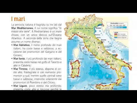 Geografia: IL MARE E LE COSTE - CLASSI 4A - 4E