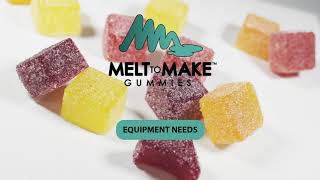 Equipment Needs to Make Gelatin Gummies