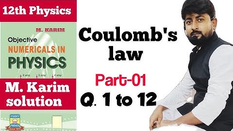 M. karim solution | Coulomb