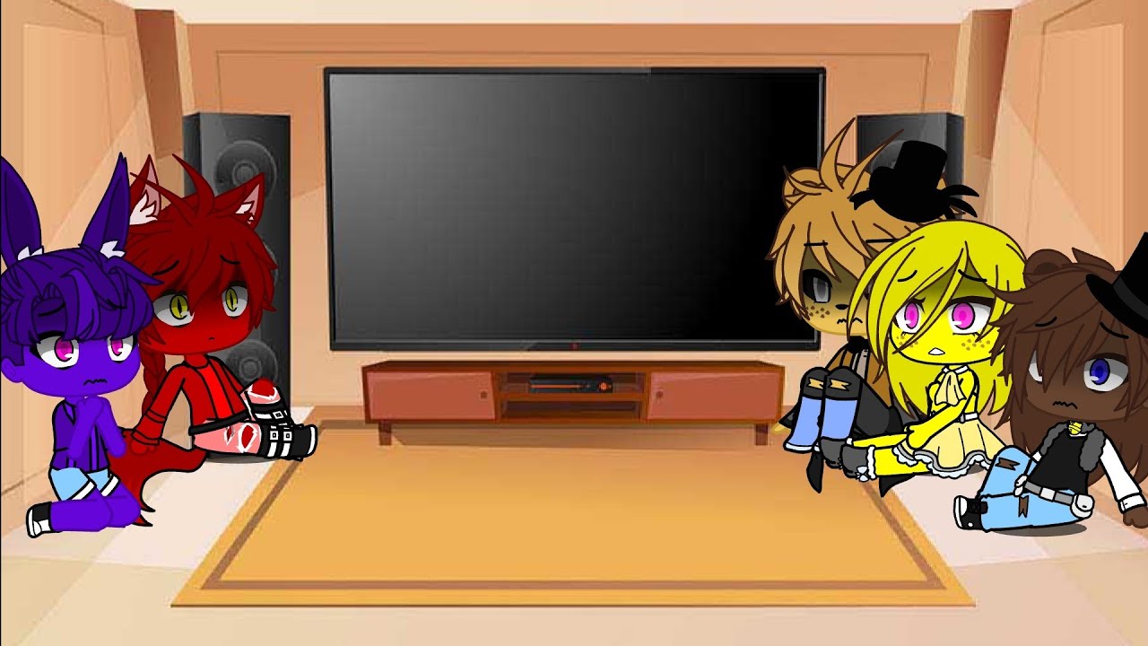 Fnaf 1 reacts to UCN voicelines(Remake)