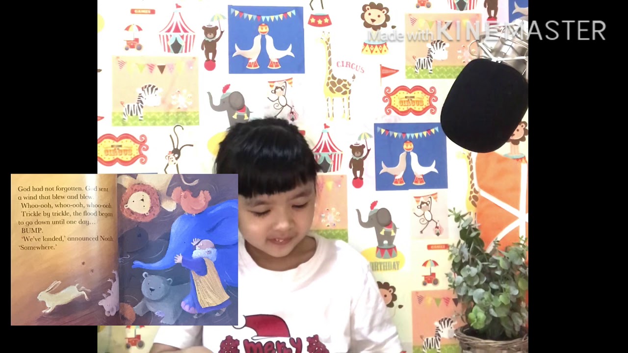 Bible reading time with Fei “Noah and the Flood” 