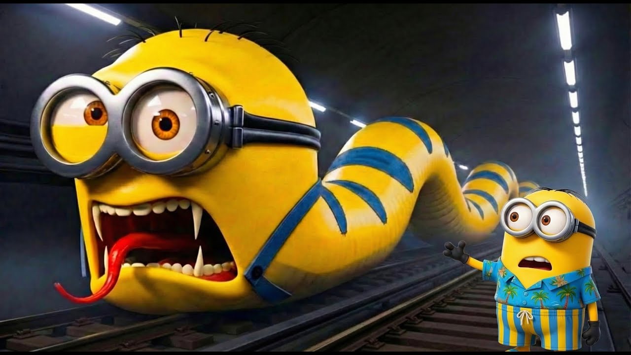 OMG 😱 From Visitor to Beast — Long-Neck Dinosaur Minion’s City-Shaking Rampage Begins 🚓 | Minions