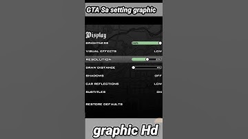 Thumbnail of GTA SAN ANDREAS IN GRAPHIC SETTINGS ANDROID | GTA SAN ANDREAS MOBILE IN GRAPHIC SETTINGS 4K 😱🔥