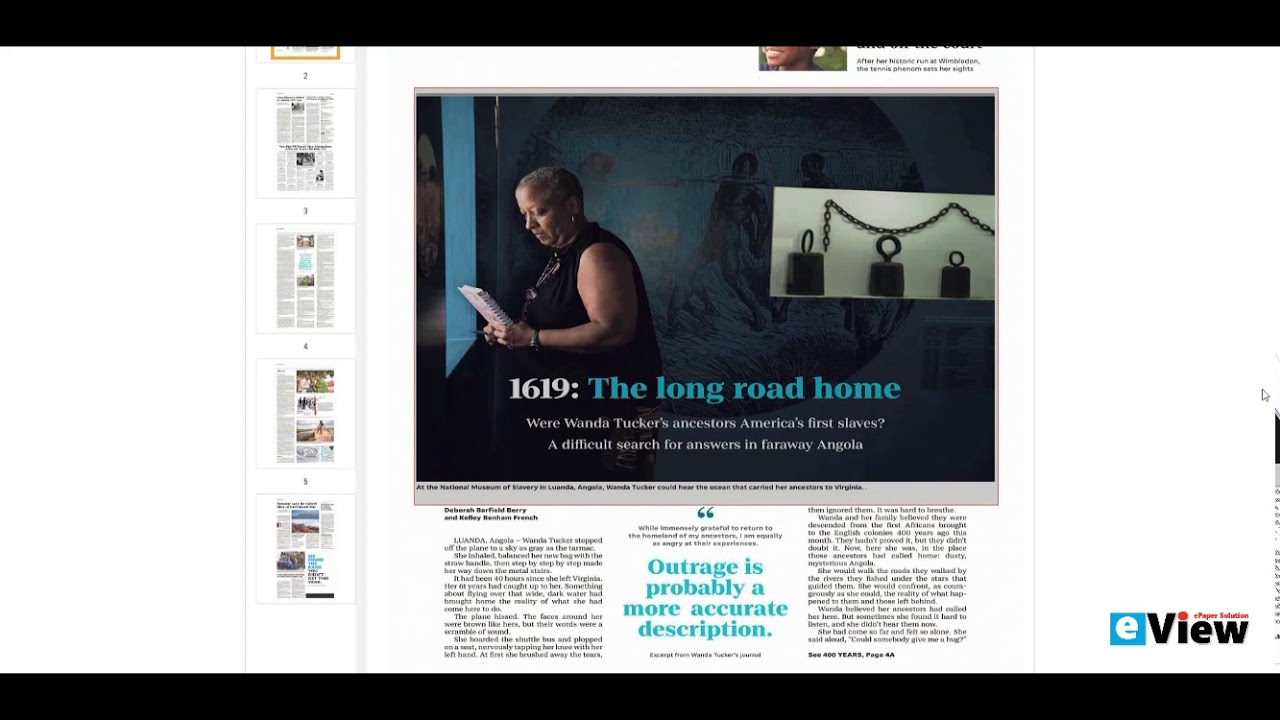 Epaper Script eView: online ePaper & eMagazine script with area mapping - YouTube