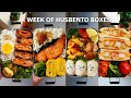 A week of husband lunch boxes 40 mochi donuts  curry noodles