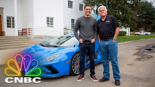 Trevor Noah And Jay Leno Drive A Lamborghini Aventador S | CNBC Prime