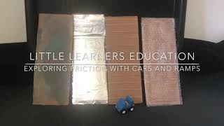 🚗 Little Learners Education - DIY- Exploring Friction- Fun Science Experiment at Home