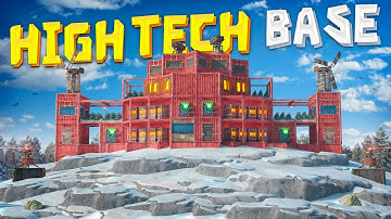 20,000 hour duo build a Diabolical Smart Base in Rust