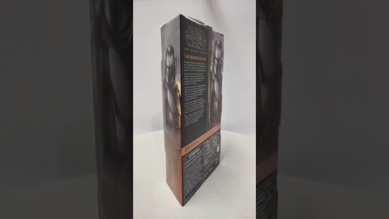 Star Wars Black Series The Mandalorian #1 The Mandalorian Figure.