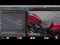 Modelling a Motorbike in Cinema 4D - Part 04
