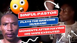 BONUS VIDEO: Sinful Pastor Plays the Grieving Husband Moments After Having His Wife Executed
