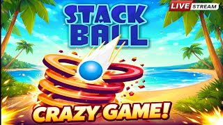 Stack Ball Live Gameplay #stackball #stackballgame #stackballlive screenshot 1