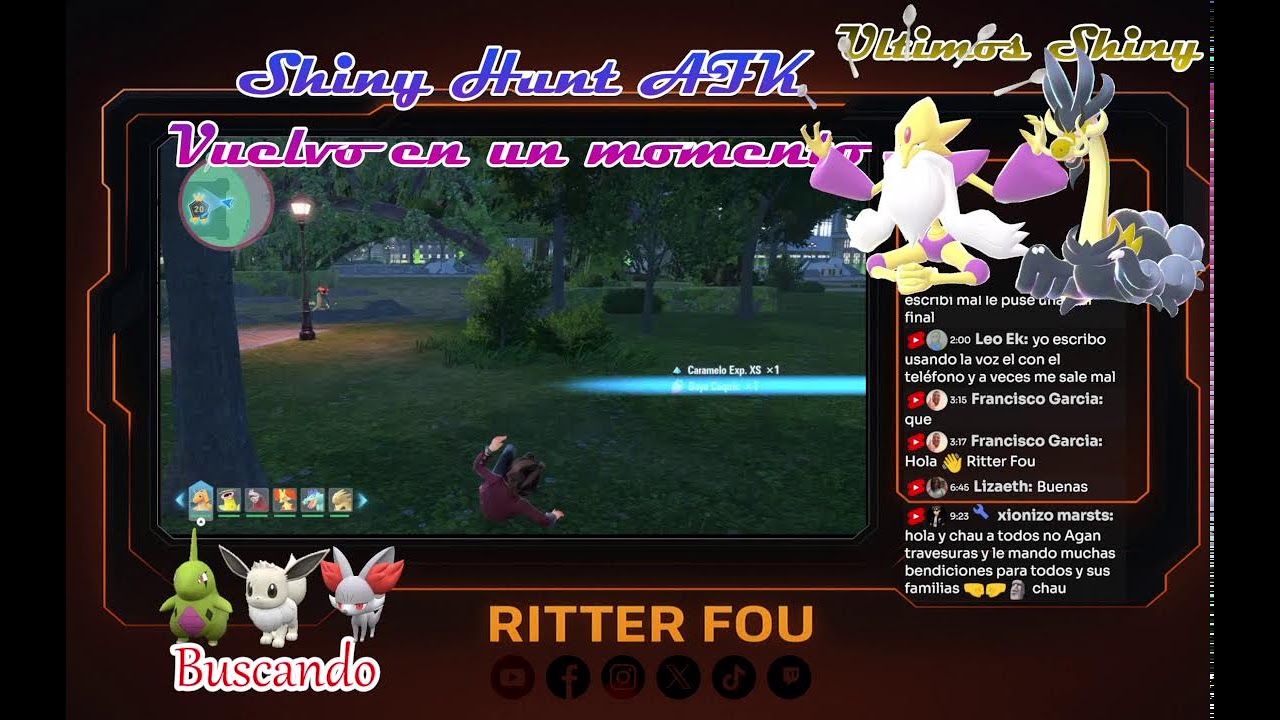 ¡POKÉMON ZA! 😴 SHINY HUNT AFK: ¡BUSCANDO el POKÉMON MÁS RARO! | La Suerte Corre Sola #20