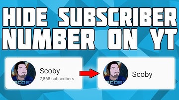 How to Hide Your Subscriber Numbers on YouTube! Hide YouTube Subscriber Count!