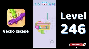 Gecko Escape Level 246 Walkthrough 🦎 | Puzzle Game Solutions & Tips | SolutionGuruji