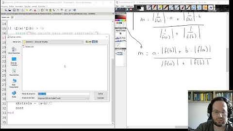 Implementação em Scilab dos métodos da bissecção e da falsa posição