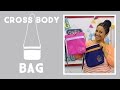 Cross Body Bag With Embroidery: Easy Craft Project with Vanessa of Crafty Gemini Creates