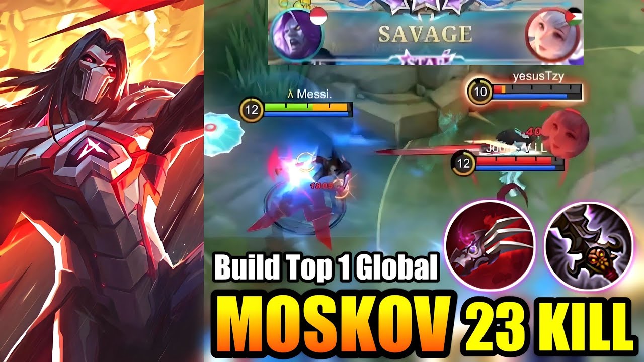 23 Kills + SAVAGE!! Moskov New Build (PLEASE TRY) - Build Top 1 Global ...
