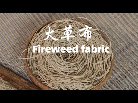 火草布 | Fireweed fabric#中国传统技艺#countryside #production #china thumbnail