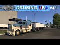 ATS 2024 #43 | CRUSING USA 🇺🇸 | #ARKANSAS DLC | drive a other Truck | 200 mi to #SPRINGDALE | de 🇩🇪