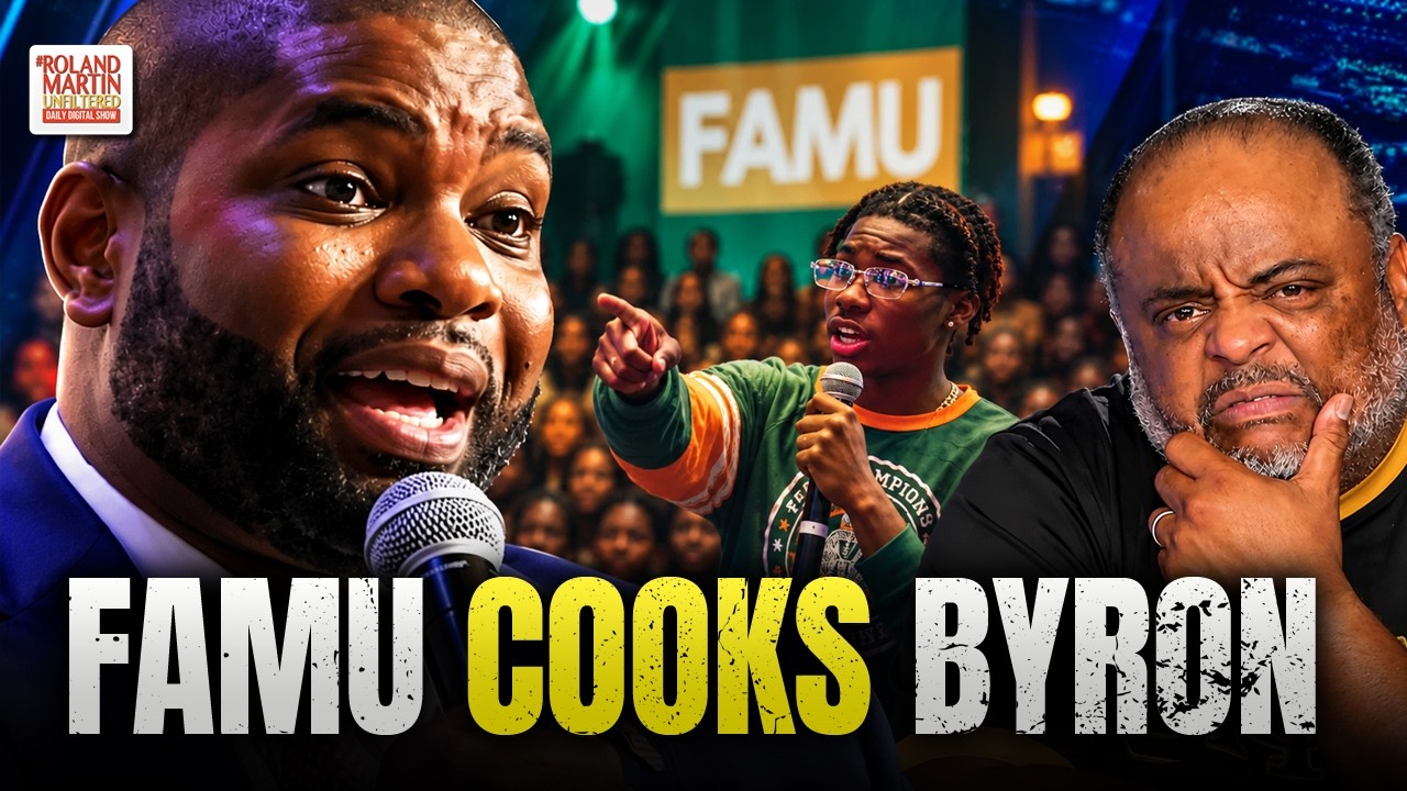 BYRON DONALDS GOT COOKED AT FAMU! Black Students Grill Him, Roland Brings the Receipts