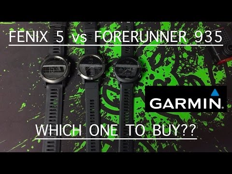 Garmin fenix 5 vs Forerunner 935 - Which one to buy?