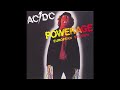 AC/DC - Powerage European Version (Full Album)