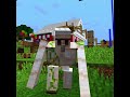 😱Golem is a screamer! today #minecraft #shorts