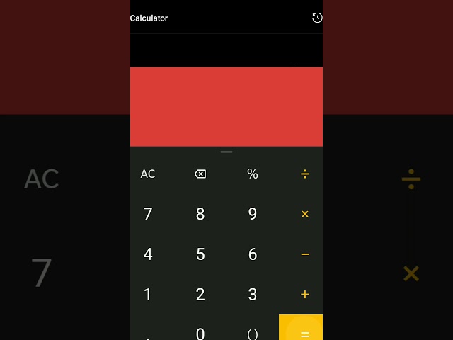 OnePlus calculator trick 1+=NEVER SETTLE #oneplus #neversettle class=