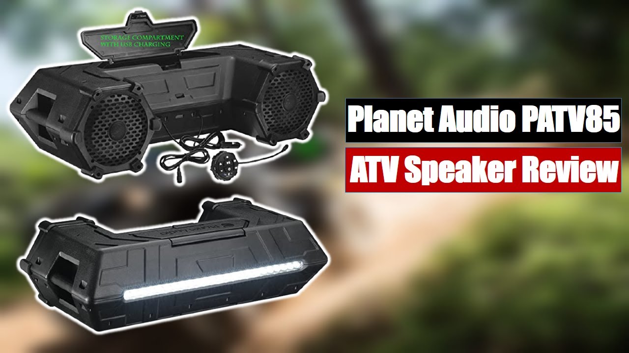 ✅Planet Audio PATV85 ATV Speaker Review