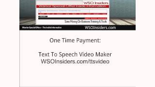 Text To Speech Video Software: Monthly Payments Or One Time Purchase screenshot 5