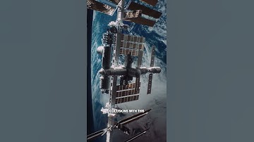 The earth is surrounded by space junk