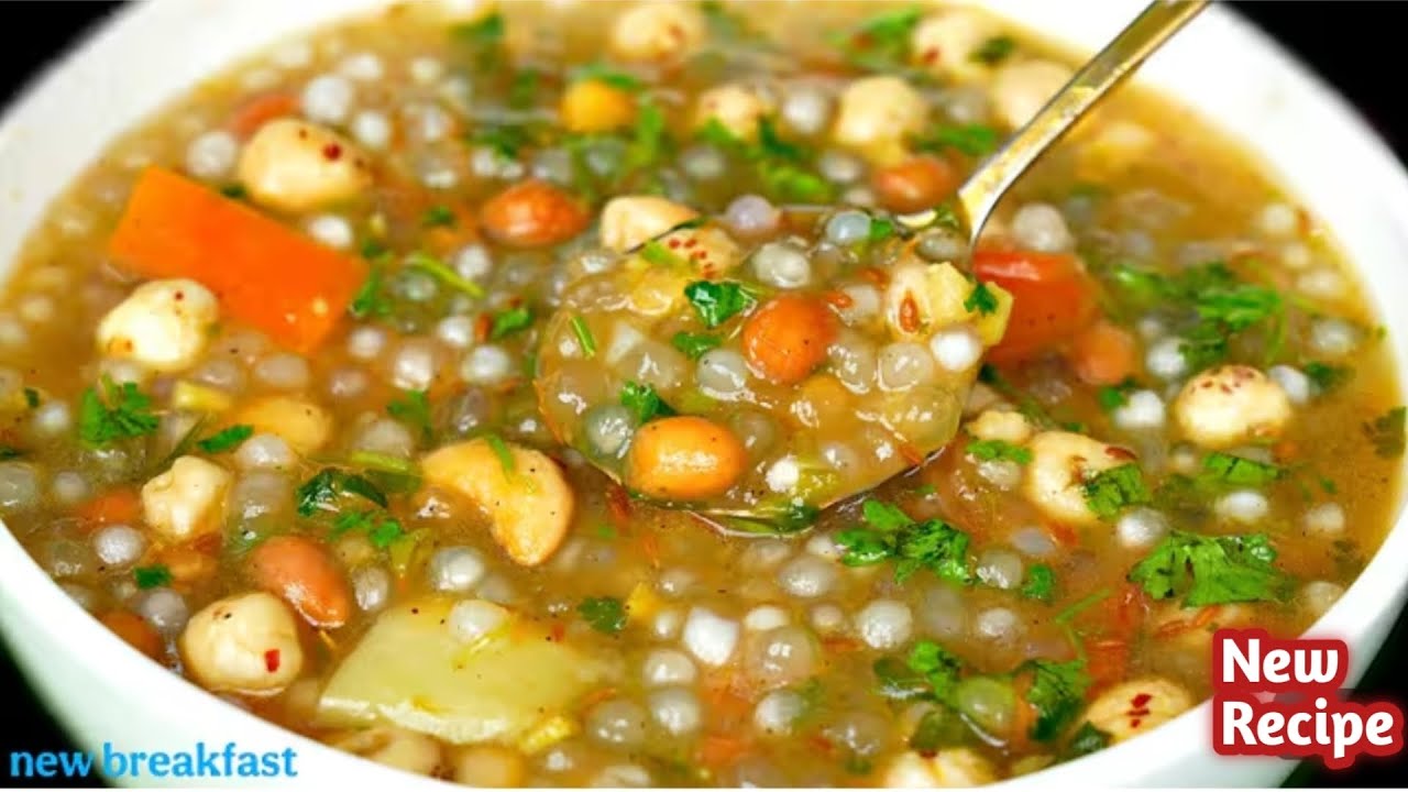 बिना साबूदाना भिगोये बस 5 मिनट मे बनाये हेल्दी टेस्टी साबूदाना खिचड़ी |sabudana ki recipe | breckfast