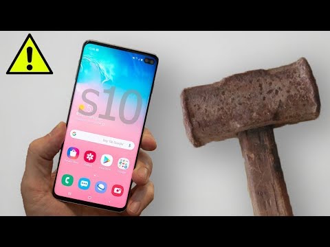 Samsung Galaxy S10 VS МОЛОТ !