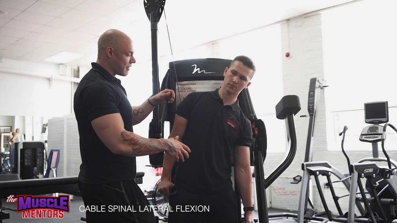 Cable Lateral Spinal Flexion - The Muscle Mentors