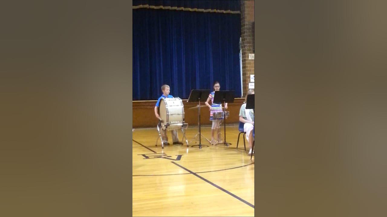 Cold Brook March (Issy's drum solo) YouTube