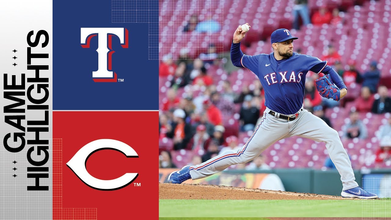 Rangers vs. Reds Game Highlights (4/24/23) MLB Highlights YouTube