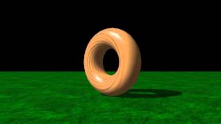 CRISTAL Pixel Textured Lit Torus