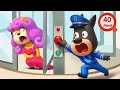 Keamanan Pintu Putar | Pengetahuan Keamanan | Kartun Anak-anak | Kepala Polisi Labrador