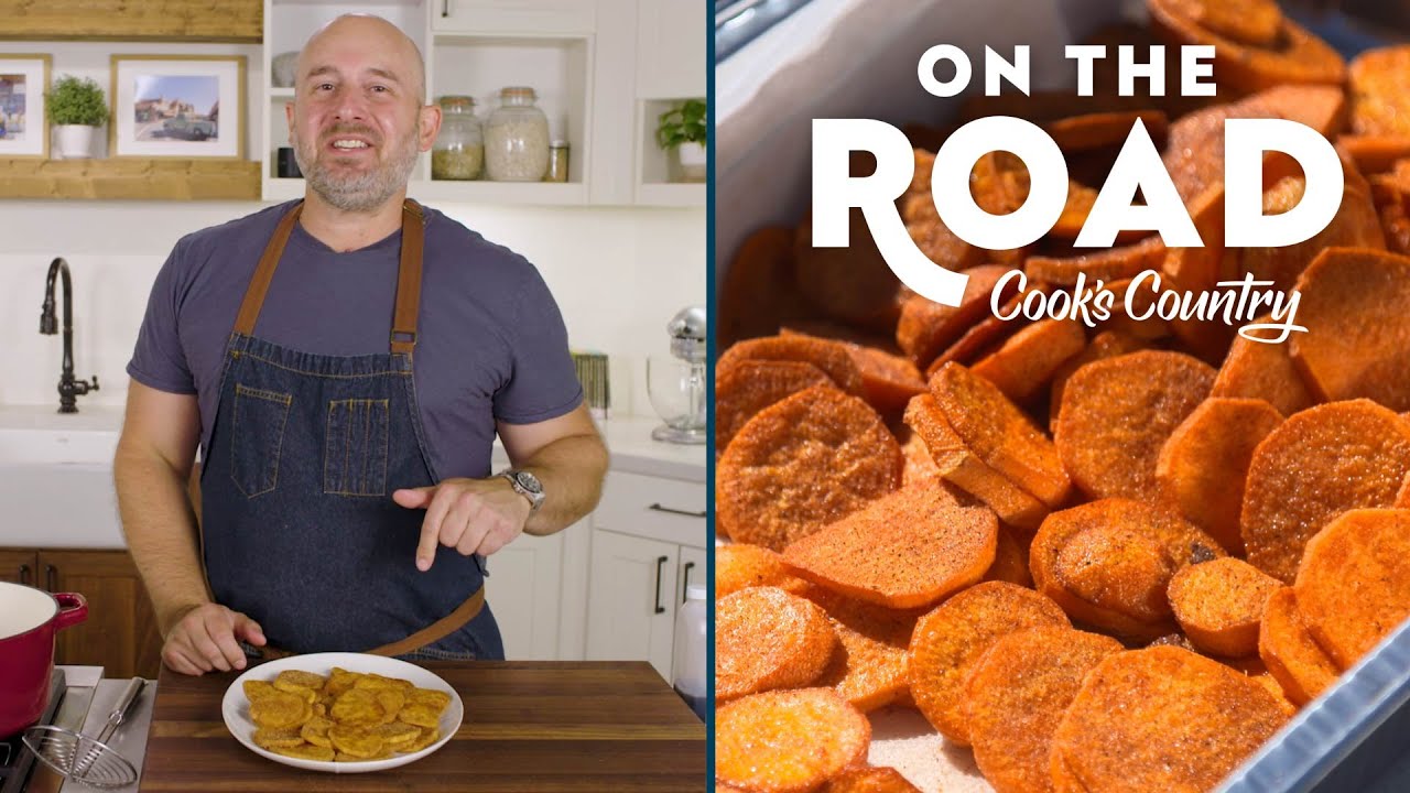 CinnamonSugar Fried Sweet Potatoes from Cajun Country On The Road with Bryan Roof YouTube
