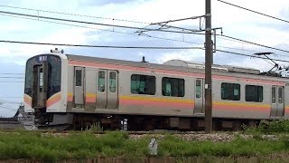 E129系A6+B3編成　信越本線上り450M