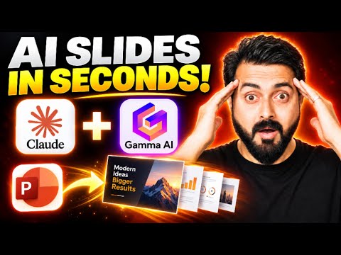 Claude + Gamma Create PowerPoint Presentations in Minutes