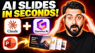 Claude + Gamma Create PowerPoint Presentations in Minutes