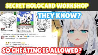 Fubuki Creates Her Own Counterfeit HoloCards That Guarantee a Win