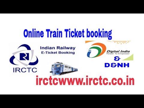 Online train ticket booking http://dnh.nic.in/